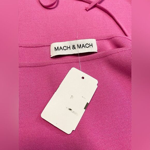 Mach & Mach Gaia Heart Cut-Out Minidress size M - Picture 14 of 15